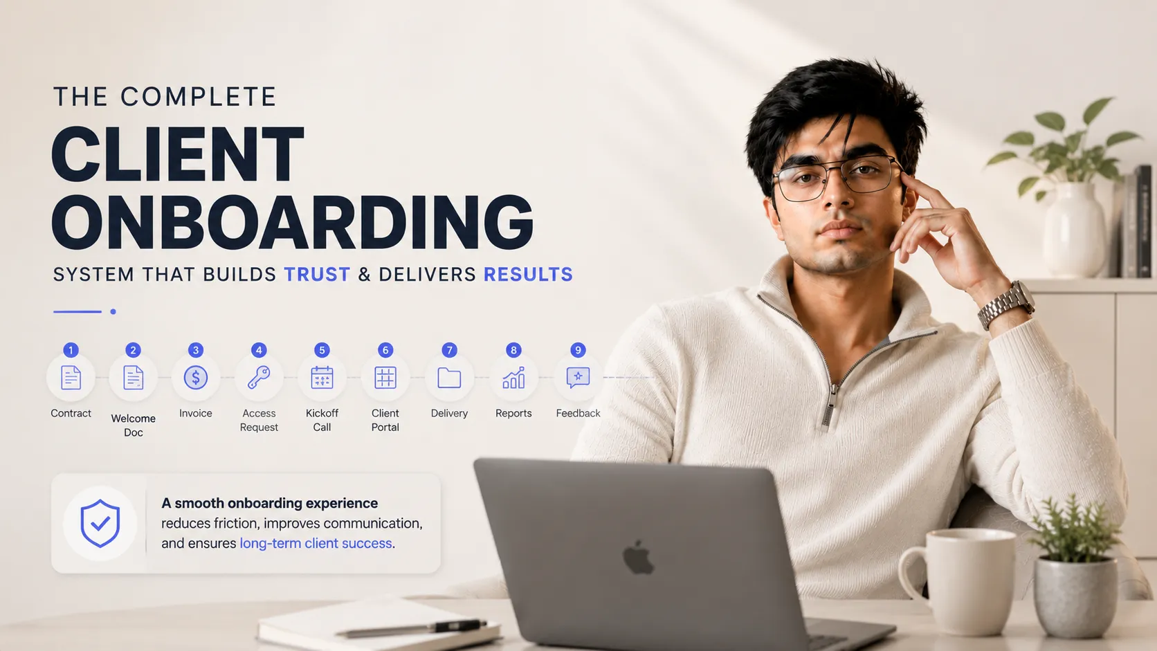 What I Send Clients After They Say Yes: The Complete Client Onboarding System