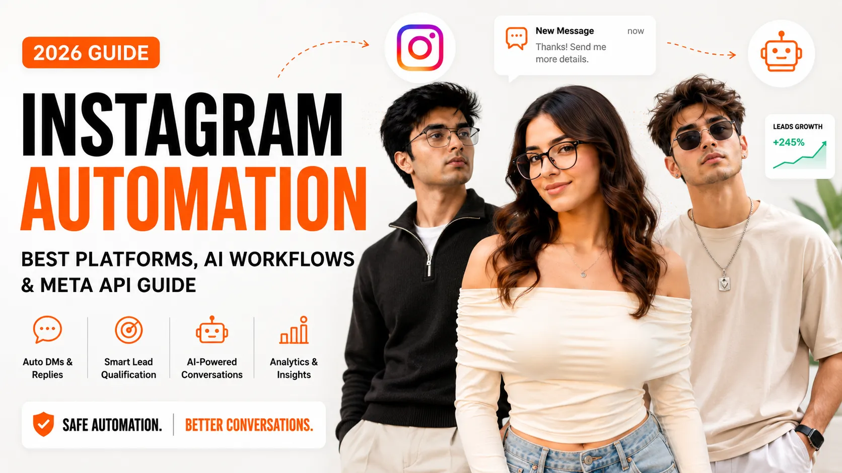 Instagram Automation in 2026: Best Platforms Compared, Meta API Guide & AI Automation Explained