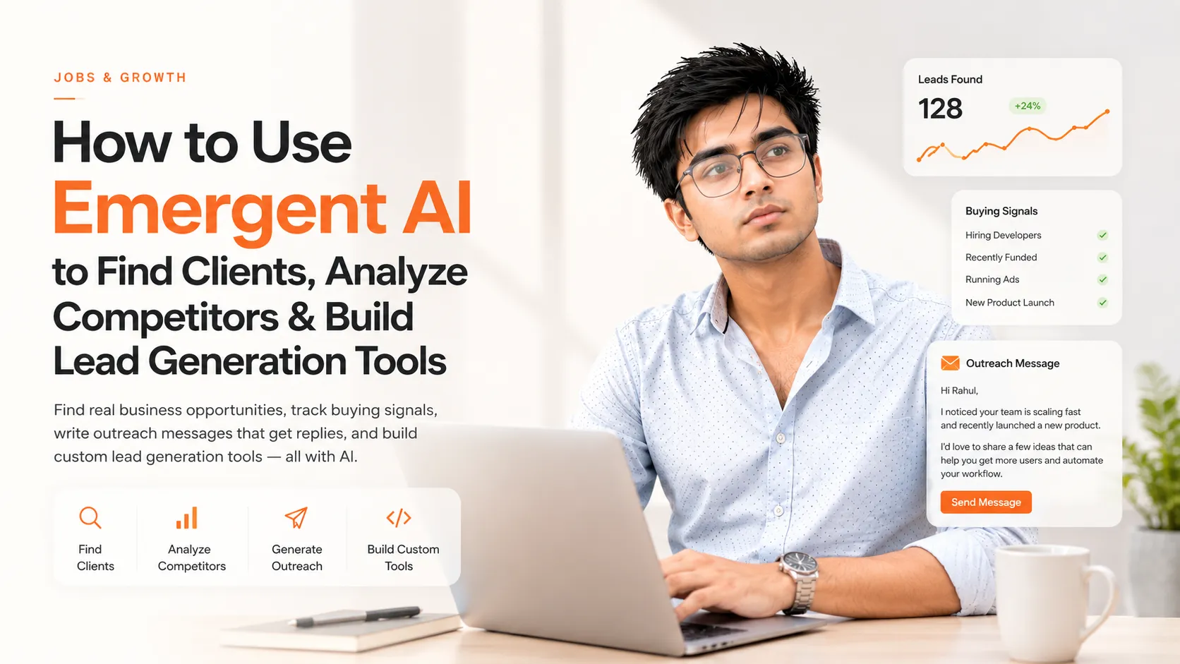 How to Use Emergent AI to Find Clients, Analyze Competitors & Build Lead Generation Tools in 2026