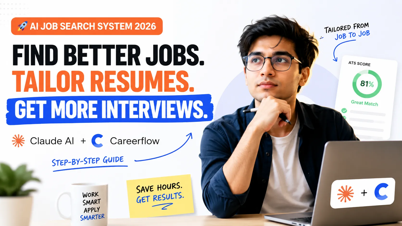 How I Use Claude AI + Careerflow to Find Jobs Faster and Create ATS-Friendly Resumes That Actually Get Interviews (2026 Guide)